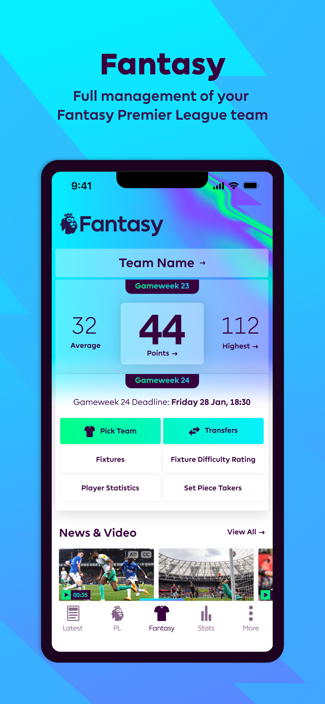 Premier League - Official App