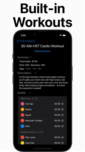 Interval Flow - WOD Timer screenshot 1