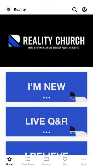 Reality Church Screenshot