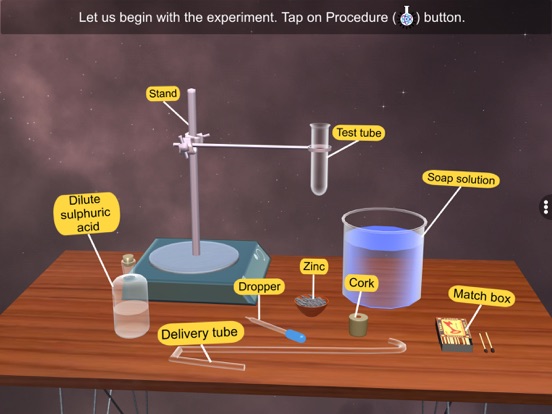 Screenshot #5 pour Acids react with metals