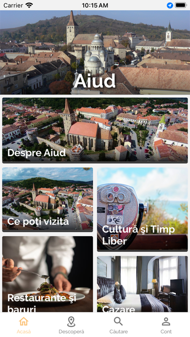 Aiud CityApp Screenshot