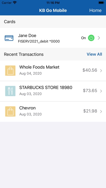 Kirkpatrick Bank Mobile screenshot-5