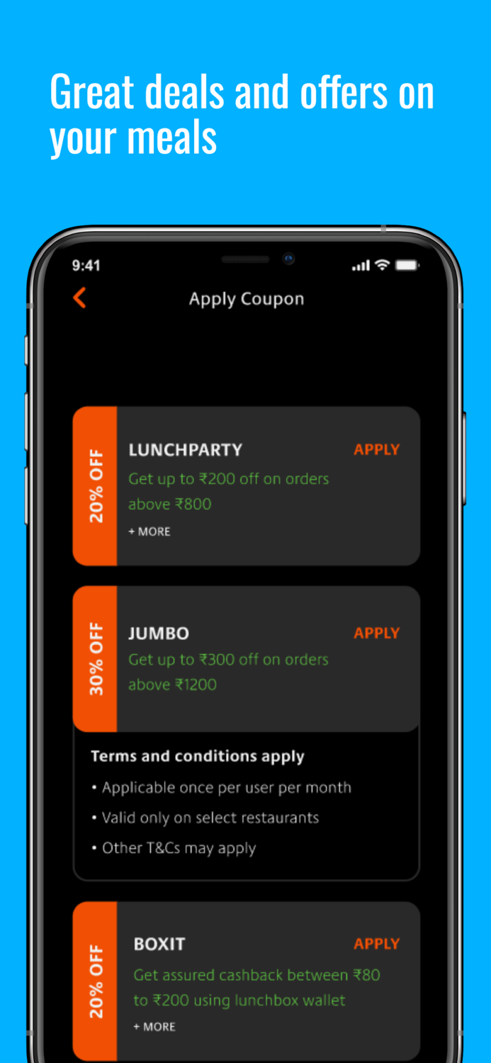 Lunchbox Food Delivery