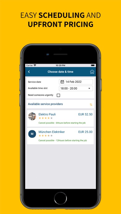 Reachaus - Book home services Screenshot