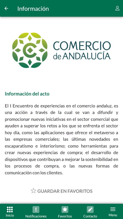 I Encuentro Comercio Andaluz Screenshot