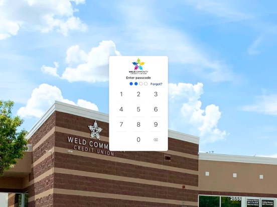 Weld Community CU iPad screenshot 2 - Finance app