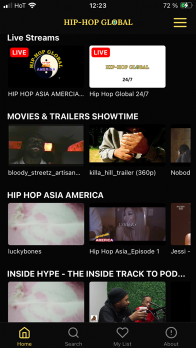 Hip-Hop-Global Screenshot