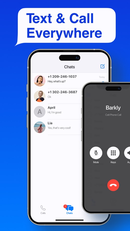 #3. Second Phone Number, Text, SMS (iOS) 由: Ivan Marzan