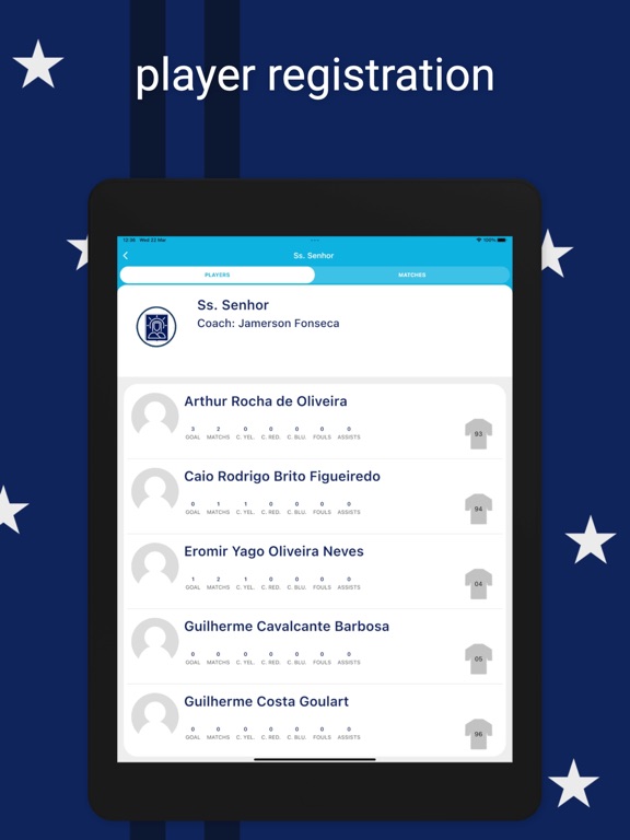 Easy Tournament iPad screenshot 4 - Sports app