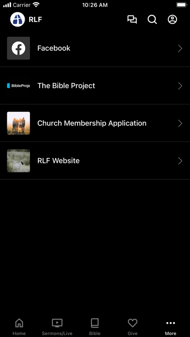 Redeemed Life Fellowship Screenshot