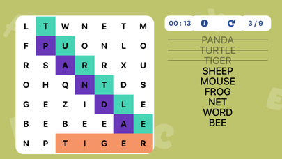 Screenshot #3 pour Word Search & Find Puzzle Game