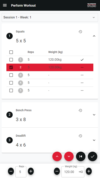Workout Planner Coach & Client Screenshot