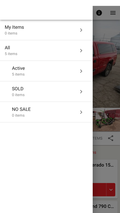 Jones Auction Service Screenshot
