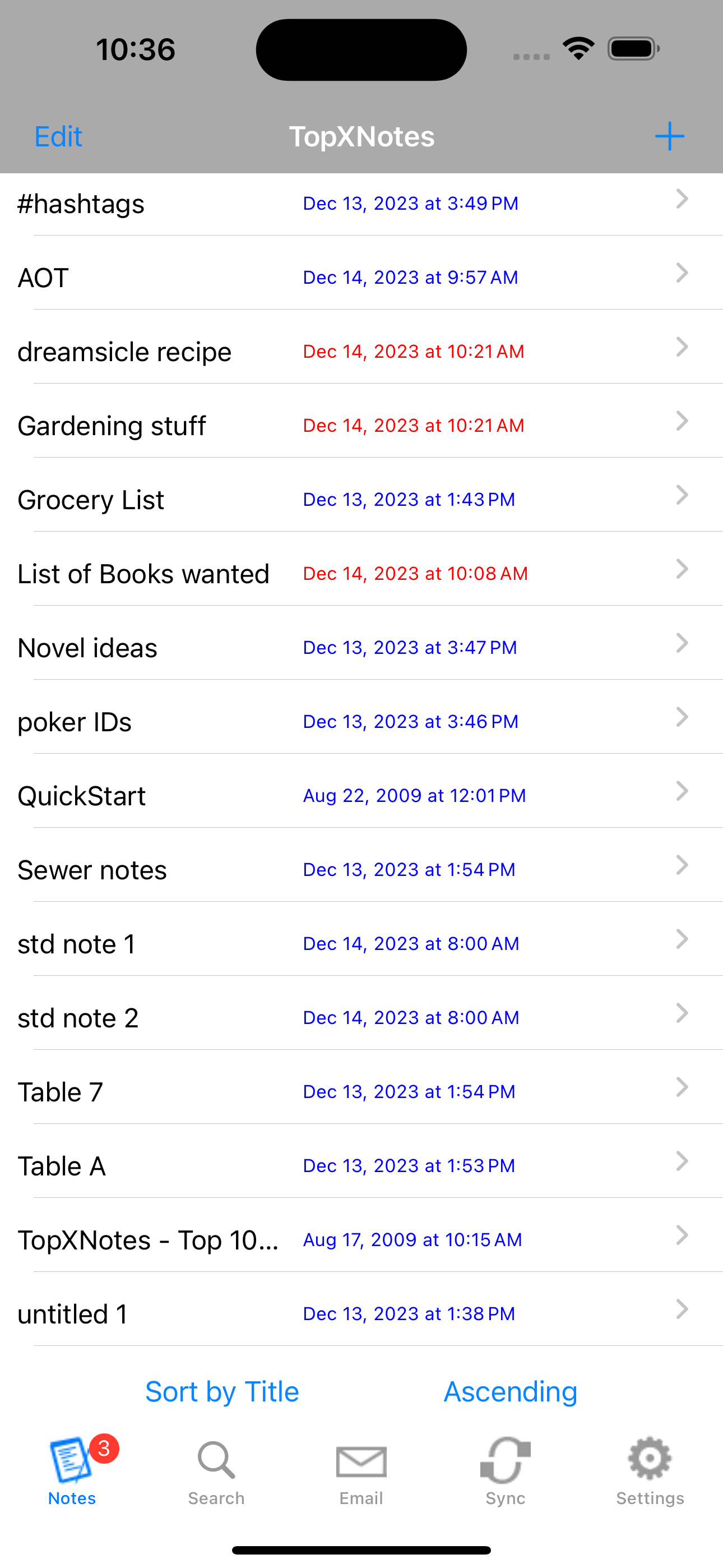 TopXNotes Lite