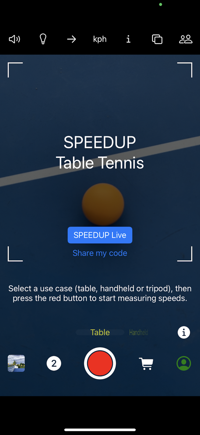 SPEEDUP Table Tennis