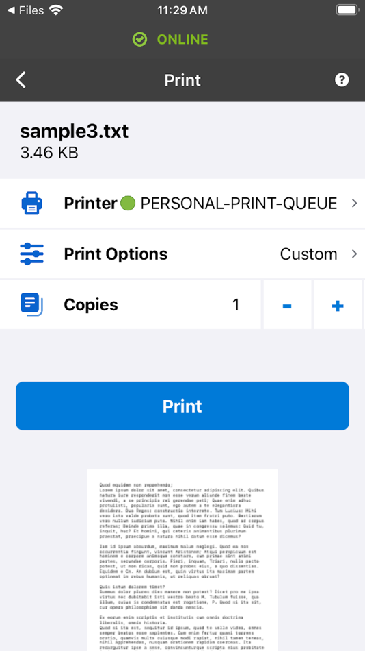 #2. VPSX Print for Intune (iOS) 由: Levi, Ray & Shoup, Inc.