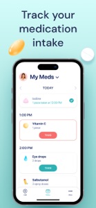 Pill Reminder ◐ Med Tracker screenshot #2 for iPhone