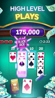blackout blackjack: real cash iphone screenshot 3