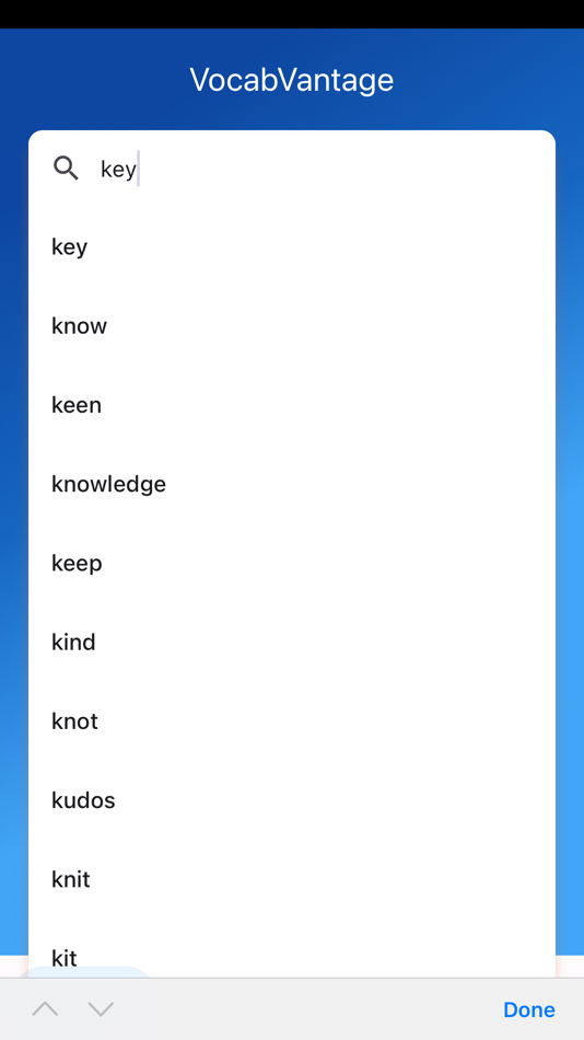 #4. Vocab Vantage: Dictionary App (iOS) 由: Mun Jiunn Tan