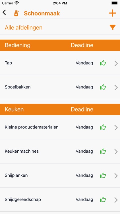 HACCP app Bureau de Wit