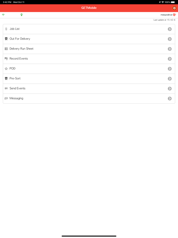 Screenshot #6 pour GETMobile - Courier Solution