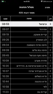 How to cancel & delete next train - israel 4