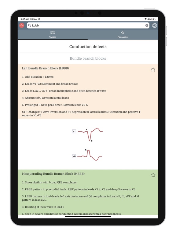 ECG Stat iPad screenshot 4 - Medical app