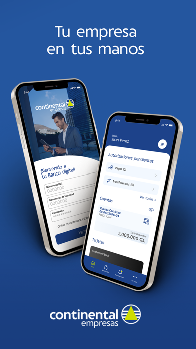 Banca Empresas Screenshot