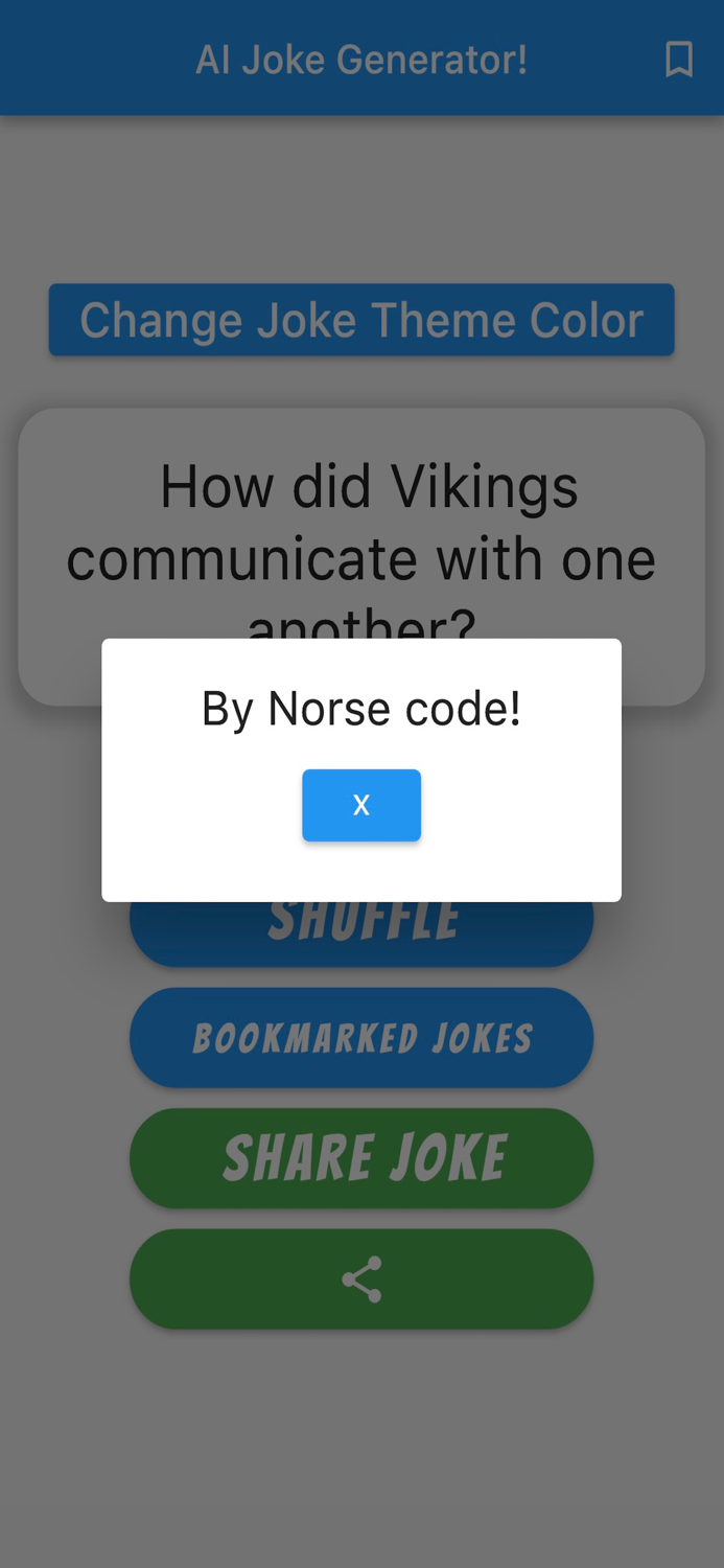 AI Punchline Joke Generator