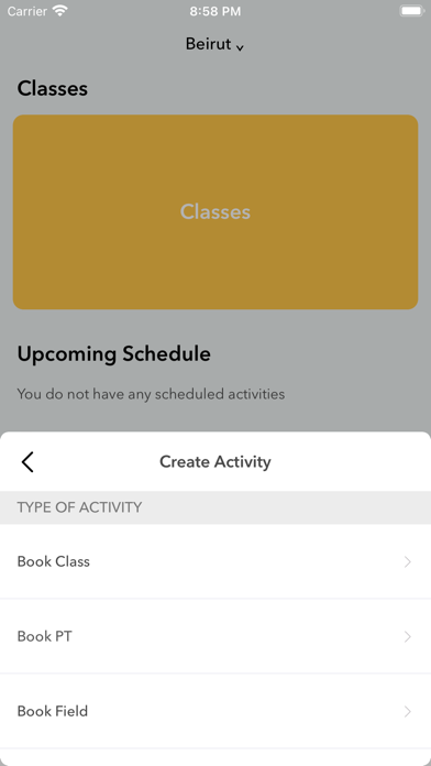 Smash Club App Screenshot