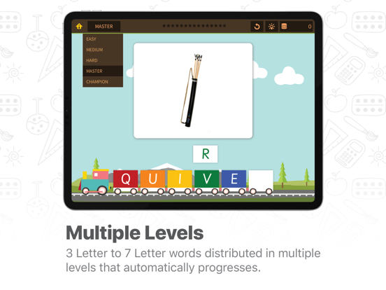 Screenshot #5 pour WordsTrain - Spelling Bee Game