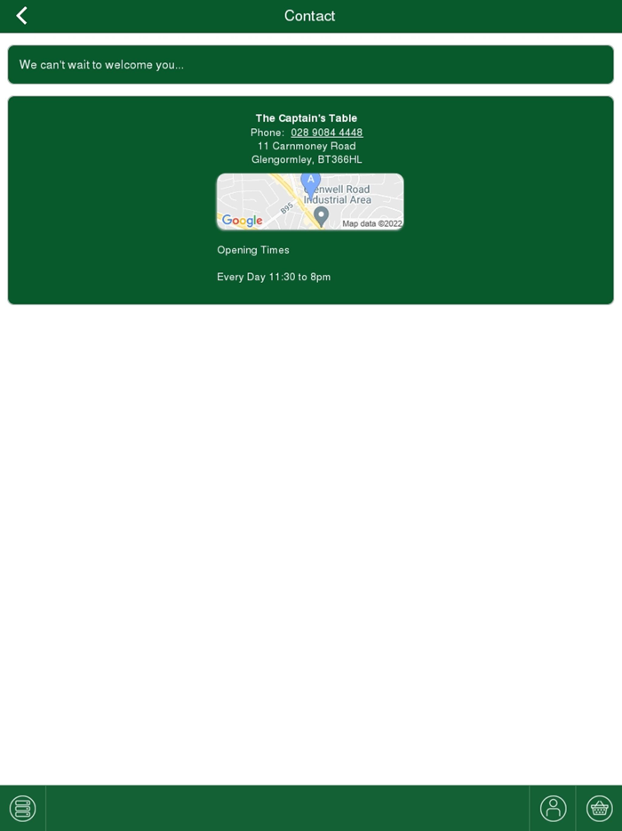 The Captains Table Glengormley