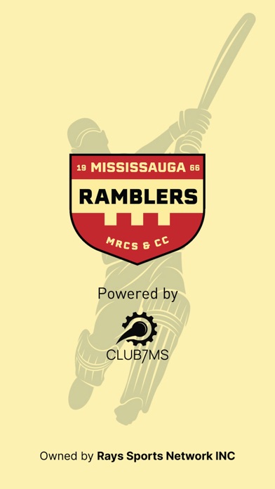 Mississauga Ramblers app screenshot