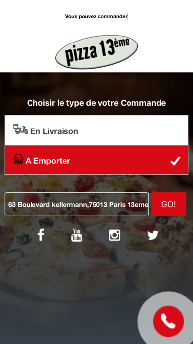 Allo Pizza Express Screenshot