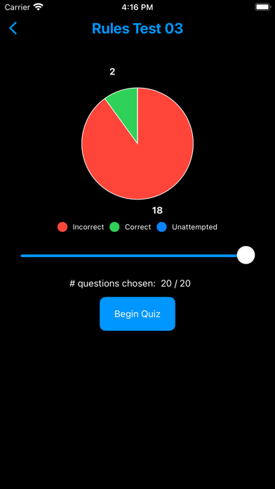 Motorcycle Permit Test Lite Screenshot