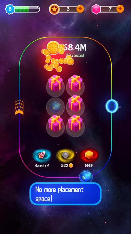 #1. Merge Stars - Mix Planet Games (iOS) By: 冰 冯
