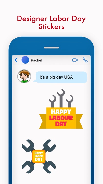 USA Labor Day Stickers screenshot-4