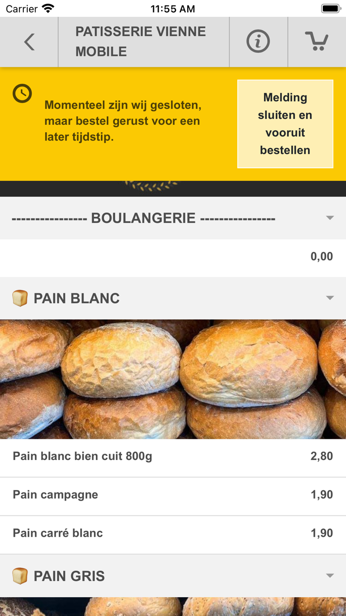 Patisserie Vienne Mobile