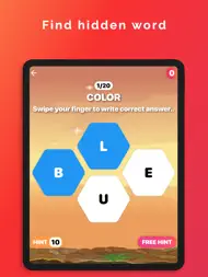 Word Hive - Word Game ipad bilder 0