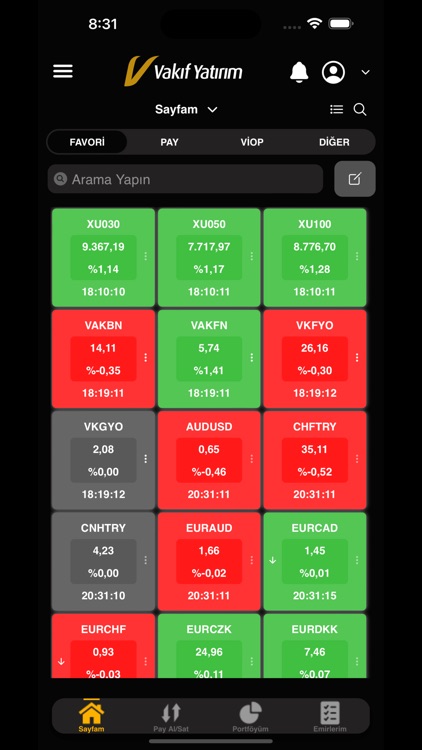 Vakıf Yatırım Mobil