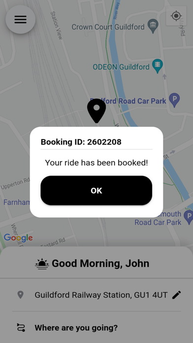 GM Cars Private Hire Guildford Screenshot