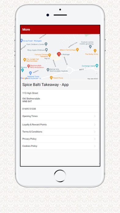 Spice Balti - Skelmersdale Screenshot