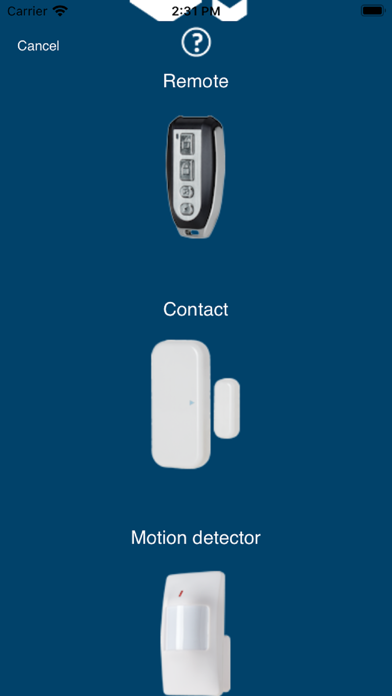 IP Alarm Screenshot