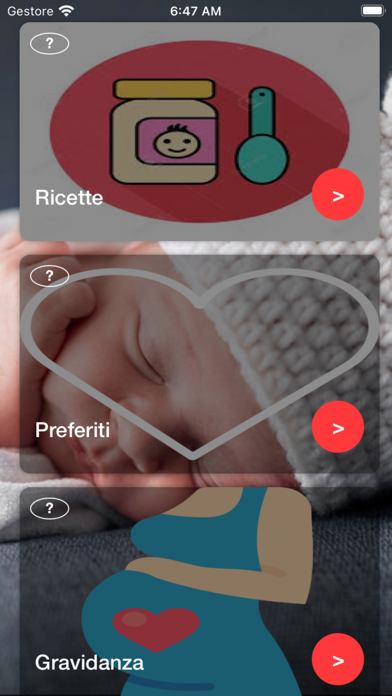 Screenshot #1 pour Ricette Babymeal