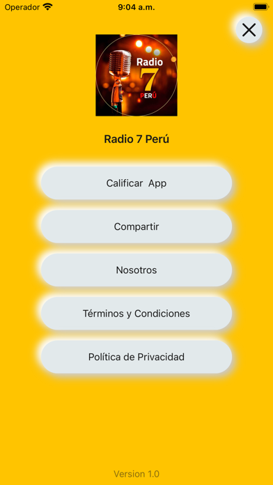Radio 7 Perú Screenshot