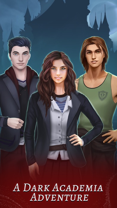 Vampire romance: Dark academia Screenshot