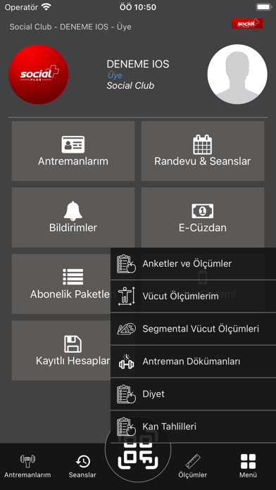 Social Plus Gym Screenshot