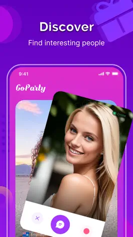 The app GoParty - Make friends easily Game screenshot GoParty - Make friends easily apk