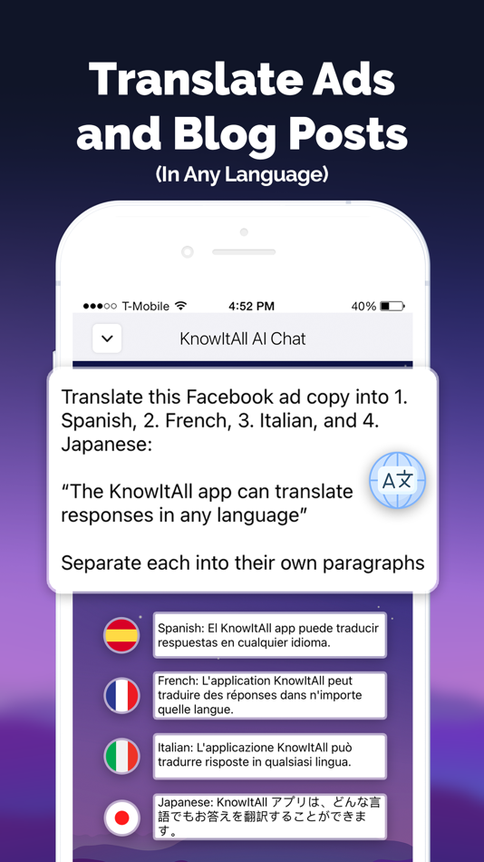 #2. AI Chatbot & Writer: KnowIt (macOS) 由: Andrew Lee Ventures LLC