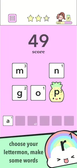 Game screenshot Lettermon apk